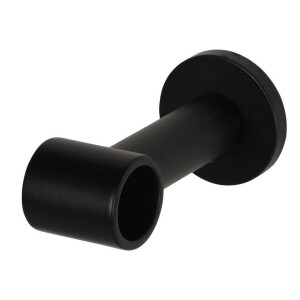 Leen Bakker - 1 Plafondsteun 5cm Ø16mm - Metaal - Zwart