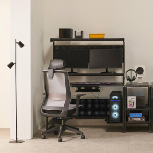 Artistiq Bureau 'Larssen' 120cm, kleur zwart