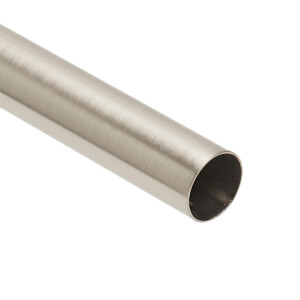 Leen Bakker - Roede 20 Mm - Zilverkleur - 240 Cm - Metaal - Zilverkleurig