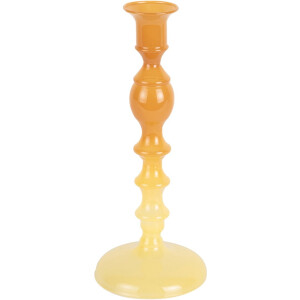 Present Time - Kandelaar Grato Mecer Medium - Ochre yellow & soft yellow