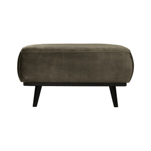 WOOOD Hocker 'Statement' Velvet, kleur Warm Groen