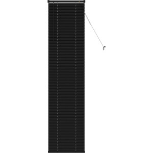 vidaXL - Venetiaanse - jaloezie - Zwart - 213 - x - 40 - cm - 25 - mm - PVC