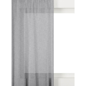 HEMA HEMA Gordijnstof Valkenswaard Middengrijs (middengrijs)