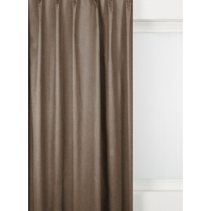 HEMA HEMA Gordijnstof Brussel Verduisterend Taupe (taupe)