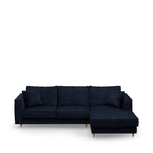 Chaise Longue Bank Rechts Kendall, Estate Blue