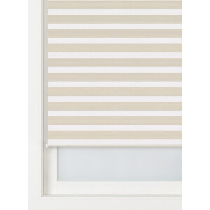 HEMA HEMA Duo Rolgordijn Structuur Lichtdoorlatend Naturel (naturel)