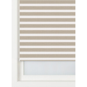 HEMA HEMA Duo Rolgordijn Structuur Verduisterend Beige (beige)