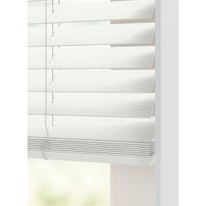 HEMA HEMA Jaloezie Hout Bamboe 50mm Wit (wit)
