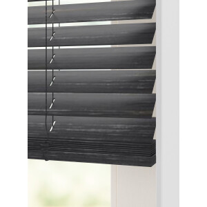 HEMA HEMA Jaloezie Hout Bamboe 50mm Zwart (zwart)