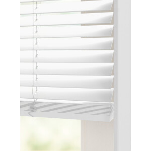 HEMA HEMA Jaloezie Hout Uni 35mm Wit (wit)