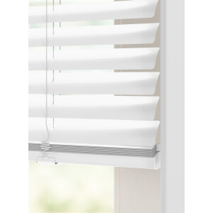 HEMA HEMA Jaloezie Aluminium Zijdeglans 50mm Wit (wit)