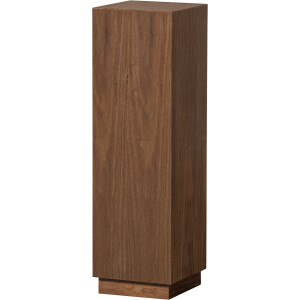WOOOD Enid Plantenstandaard - Hout - Walnoot - 80x24x24