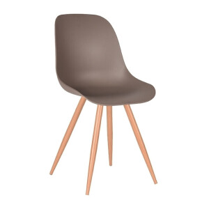 LABEL51 Eetkamerstoel 'Rimini', kleur Bruin