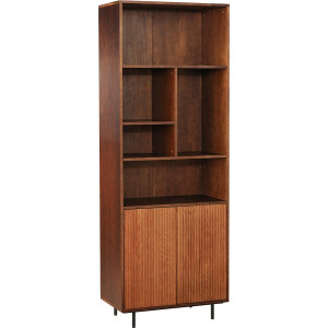 Bronx71® Wandkast Bradley rustiek eiken 80x220 cm