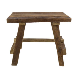 Rechthoekige Kruk Rustiek | HSM Collection
