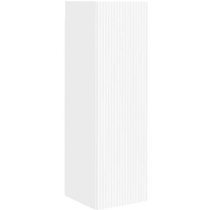 vidaXL - TV - Wandkast - 30 - x - 31 - x - 100 - cm - Wit - Bewerkt - hout