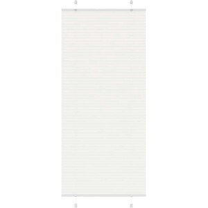 vidaXL - Plissé - rolgordijn - 95x200 - cm - stofbreedte - 94,4 - cm - polyester - wit