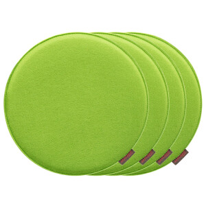 MAGMA 4 stoelkussens (Rond, Groen)