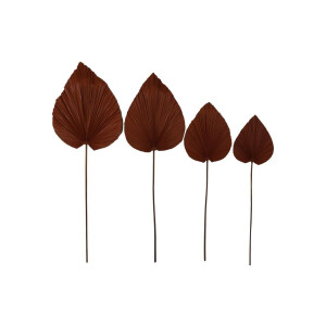 Set van 4 decoratieve palmbladen Las Palmas | HSM Collection