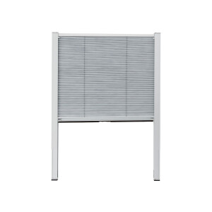 LIVARNO home Thermo-plissé vouwgordijn, 97,4 x 75-118 cm (Wit)