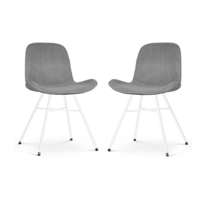 Set van 2 eetkamerstoelen Noa-Fé velvet | Nolon