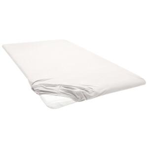 Biberna Jersey hoeslaken (beige, 180-200 x 200 cm)