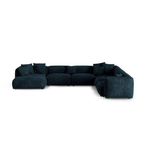 Modulaire hoekbank Martina rechts velvet | Micadoni Home