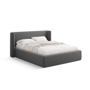 Bedframe Jolene 160x200 cm met opbergvak velvet | Micadoni