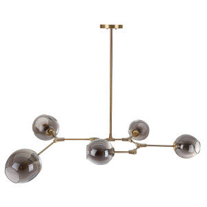 5-lichts hanglamp Vivid | Safavieh