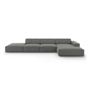 5-zits hoekbank Jodie velvet rechts | Micadoni Limited Edition