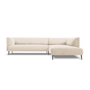 5-zits hoekbank Selena velvet rechts | Micadoni Limited Edition