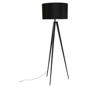 Zuiver Vloerlamp 'Tripod' 157cm, kleur Zwart