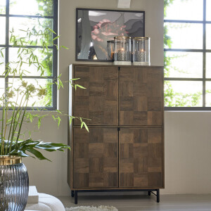 Rivièra Maison Opbergkast 'Mac Arthur Park' Eikenhout, 151 x 105cm