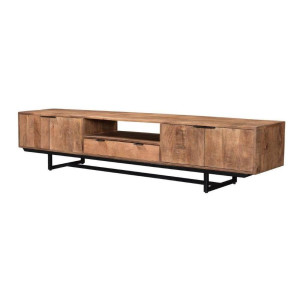 LivingFurn TV-meubel 'Valdez' kleur Naturel, 220 cm