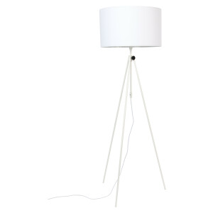 Zuiver Verstelbare Vloerlamp 'Lesley' 153-181cm, kleur Wit