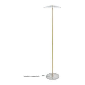 Zuiver Vloerlamp 'Float' Glas, 132cm