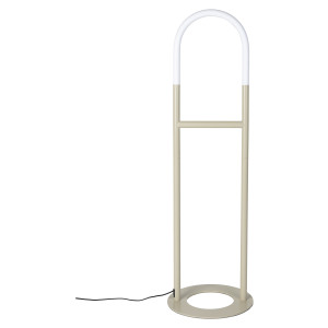 Zuiver Vloerlamp 'Arch' 135cm, kleur Beige