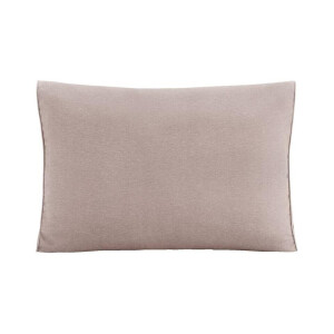 Leen Bakker - Rug/zij Loungekussen Brest - 60x43 Cm - Katoen - Taupe - 12x43x60 Cm