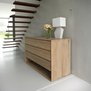 Ethnicraft Ladekast 'Nordic' Geolied Eikenhout, 130cm