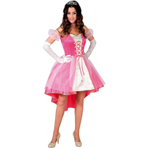 Lieftallige Prinses Roze Wolk Jurk Vrouw