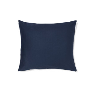 HEMA HEMA Kussensloop 60x70cm Zacht Katoen Donkerblauw (donkerblauw)