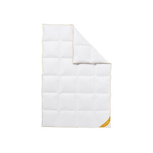 Balette deLuxe carré ganzendonzen dekbed Gold-Edition warm (200 x 220 cm)