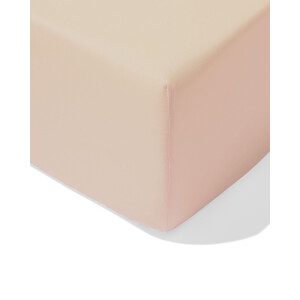 HEMA HEMA Hoeslaken 80x200cm Zacht Katoen Beige (beige)