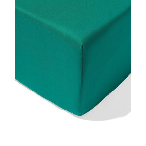 HEMA HEMA Hoeslaken 90x200cm Zacht Katoen Donkergroen (middengroen)
