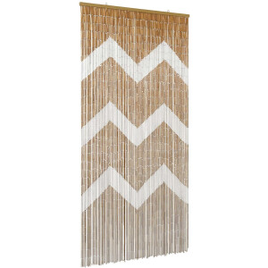 vidaXL - Insect - Deur - Gordijn - Meerkleurig - 200 - x - 100 - cm - Bamboe