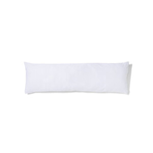 HEMA HEMA Kussensloop 50x160cm Zacht Katoen Wit (wit)