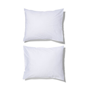 HEMA HEMA Kussenslopen 60x70cm Zacht Katoen Wit (wit)