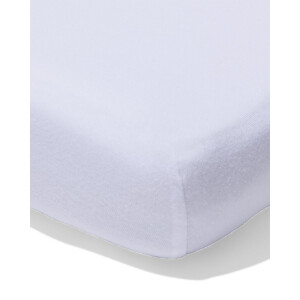 HEMA HEMA Splittopper Hoeslaken 200x200/220cm Jersey Wit (wit)