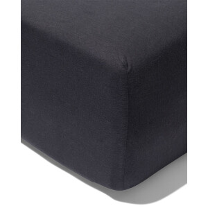 HEMA HEMA Boxspring Hoeslaken 180x200/220cm Jersey Donkergrijs (donkergrijs)