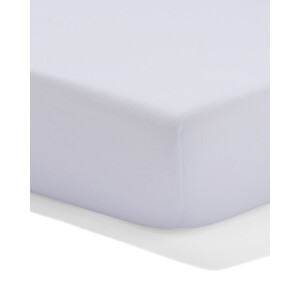HEMA HEMA Topper Hoeslaken 90x200cm Jersey Wit (wit)